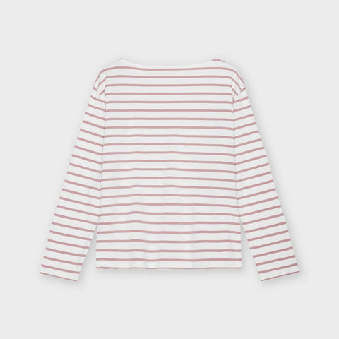 Rose Dust Stripe T- Shirt