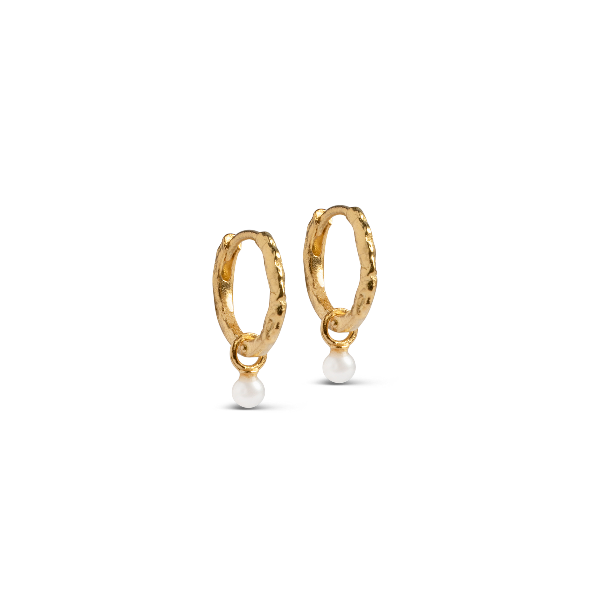 Copenhagen Enamel Belle Earring Gold