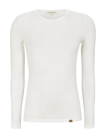 Long Sleeve Base Top White