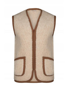 Oatmeal Wool Gillet